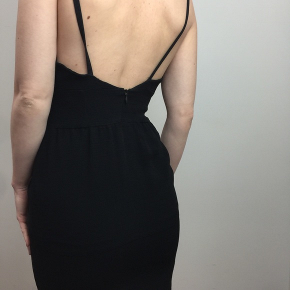 Karl Lagerfeld Vintage Black Sleeveless Sexy Dress - Picture 6 of 8